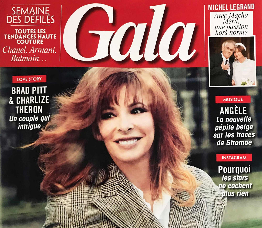 Couverture Gala magazine de mode