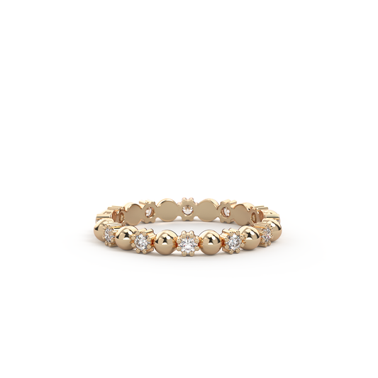 Scintillante Ring - Gold & Diamond / Size 54